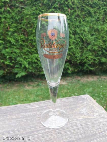 Szklanki kieliszki do piwa marki Radeberger komplet 6 sztuk.