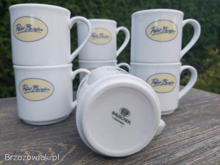 Ceramiczne kubeczki filiżanki niemieckiego producenta Bauscher 7 sztuk.