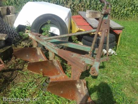 Pług -  3 skiby,  średni