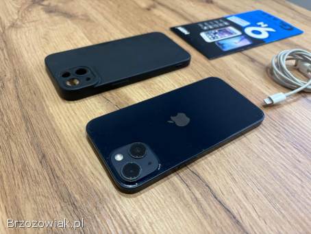 Okazja!  Iphone 13 -  Midnight!  Super Stan!  Gwarancja!  Bateria 100!