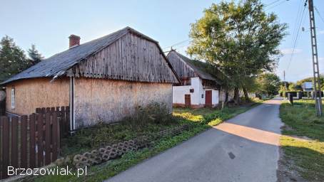 Drewniany dom we Wzdowie gmina Haczów