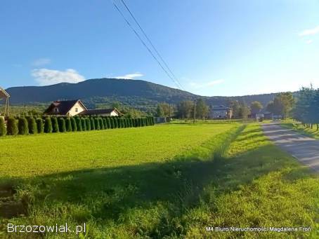 Widokowa działka -  Beskid Niski