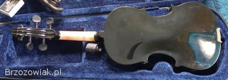 Skrzypce 1/4 czarne komplet