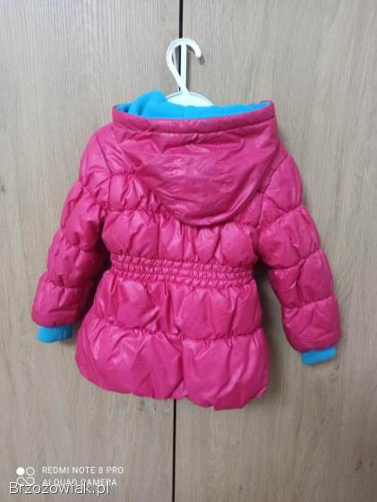Kurtka zimowa dla dziewczynki na 104/110