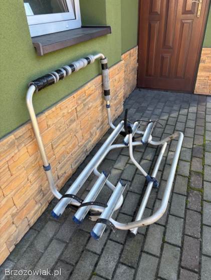 Bagażnik na rowery do przyczepy kempingowej/kampera