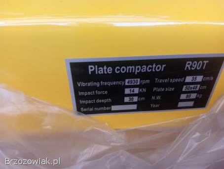 Zagęszczarka 90 kg z pojemnikiem na wodę