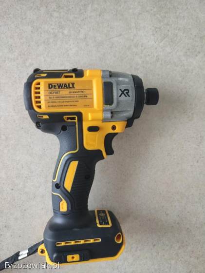 Nowa zakrętarka udarowa DeWalt akumulatorowa DCF850
