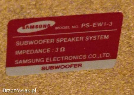 SUBWOOFER ps-ew1-3 samsung głośnik