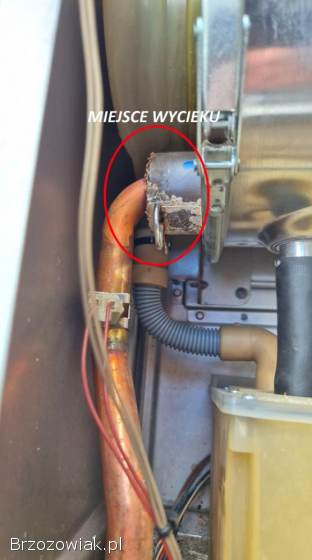 Piec gazowy BERETTA Conica 25 1 funkcyjny używka (częsci zamienne)