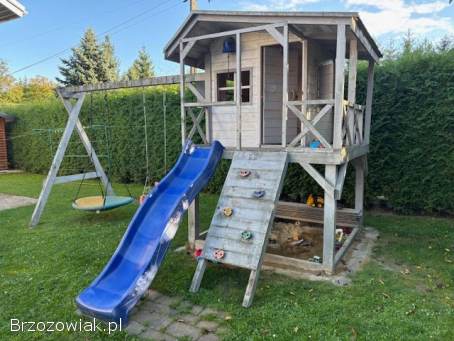 Domek drewniany ogrodowy dla dzieci