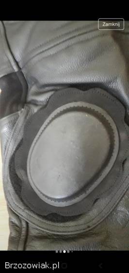 Spodnie motocyklowe skórzane