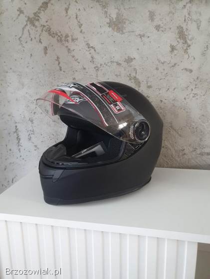 Nowy kask motocyklowy shox