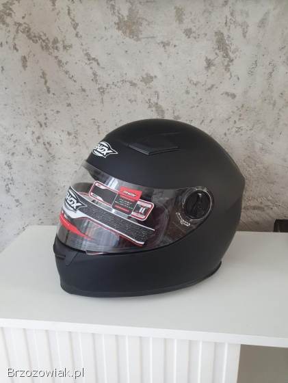 Nowy kask motocyklowy shox