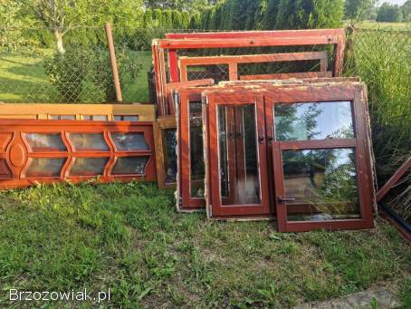 Sprzedam okna i drzwi używane