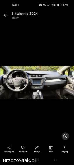 Toyota Avensis T27 2017