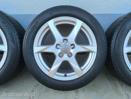 Alufelgi 17 5x112 opony letnie 215/55R17 Audi VW Seat Skoda Mercedes BMW