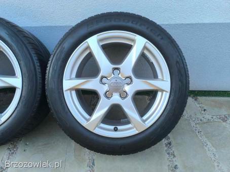 Alufelgi 17 5x112 opony letnie 215/55R17 Audi VW Seat Skoda Mercedes BMW