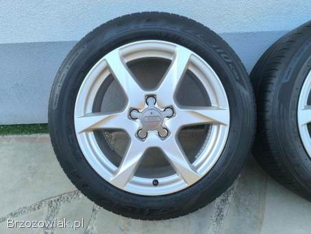 Alufelgi 17 5x112 opony letnie 215/55R17 Audi VW Seat Skoda Mercedes BMW