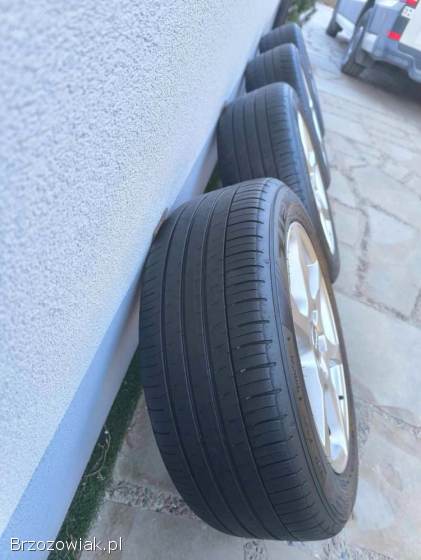 Alufelgi 17 5x112 opony letnie 215/55R17 Audi VW Seat Skoda Mercedes BMW