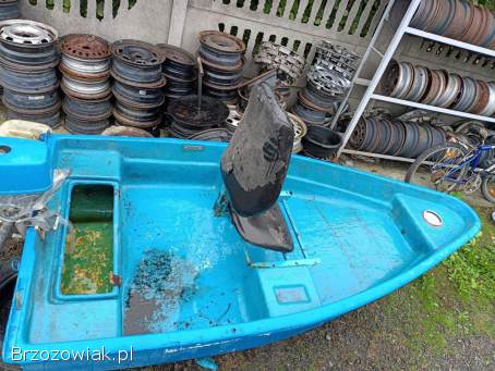 Łódka Wędkarska z silnikiem