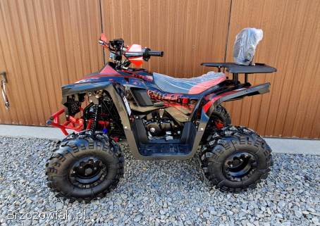 Quad 125 Beretta Bulldog.  Licznik,  koła 8 duża mocna rama Hak NOWOŚĆ 2025 Krosno