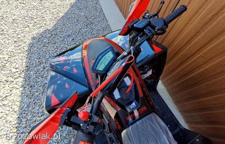 Quad 125 Beretta Bulldog.  Licznik,  koła 8 duża mocna rama Hak NOWOŚĆ 2025 Krosno