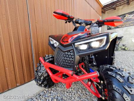 Quad 125 Beretta Bulldog.  Licznik,  koła 8 duża mocna rama Hak NOWOŚĆ 2025 Krosno