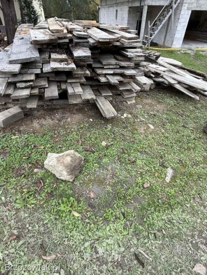 Deski szalunkowe nowe i po budowie