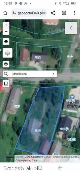 Drewniany dom z działką 15,  5 ara