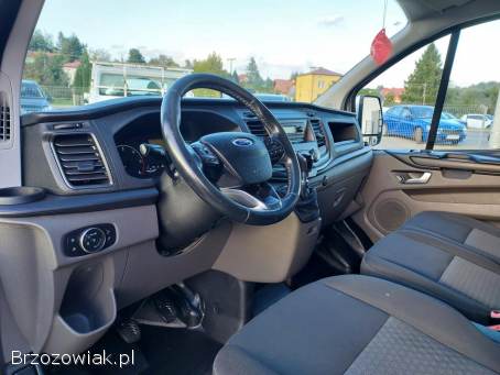Ford Transit Custom/2019rok/Diesel/BEZ RDZY/Bogata Wersja/Tempomat/LEDY/Faktura