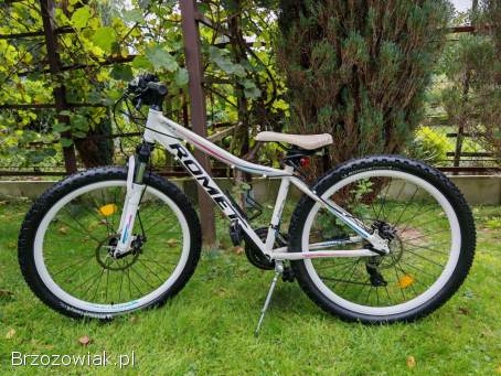 Aluminiowy rower górski Romet Jelene 26 -  ham tarczowe -  jak nowy!