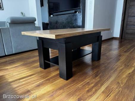 Ława / stolik kawowy 130x70+ 40cm dokładka