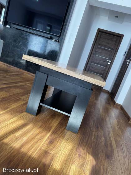 Ława / stolik kawowy 130x70+ 40cm dokładka