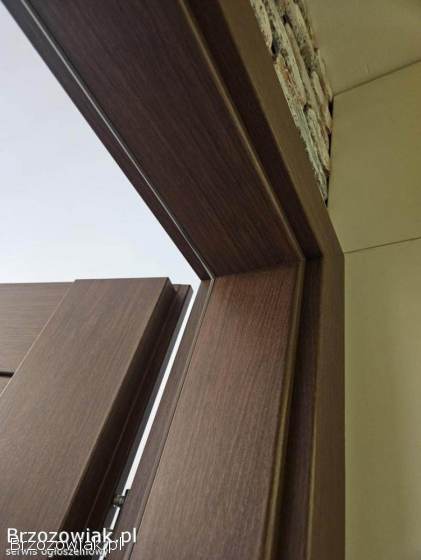 4x Drzwi Intenso model Belize Orzech z ościeżnicami -  4 sztuki