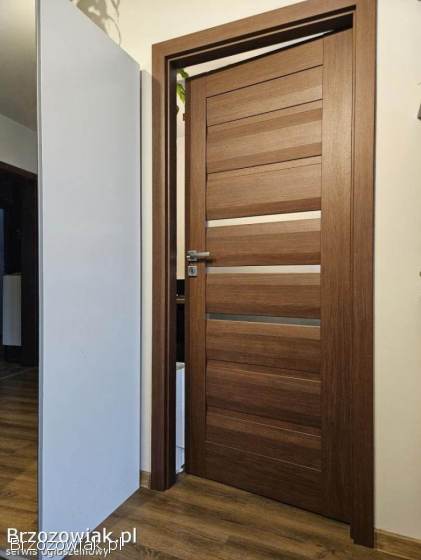4x Drzwi Intenso model Belize Orzech z ościeżnicami -  4 sztuki