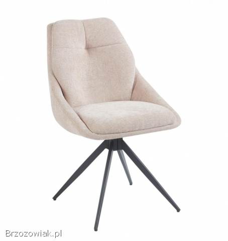 Stół do salonu -  dąb naturany,  noga pająk,  Krzesło obrotowe -  kolory.