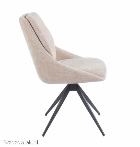 Stół do salonu -  dąb naturany,  noga pająk,  Krzesło obrotowe -  kolory.