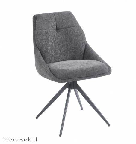 Stół do salonu -  dąb naturany,  noga pająk,  Krzesło obrotowe -  kolory.