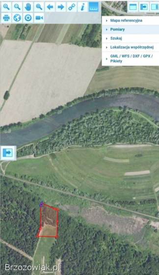 Działka rolna widokowa Zagórz -  Podkarpacie