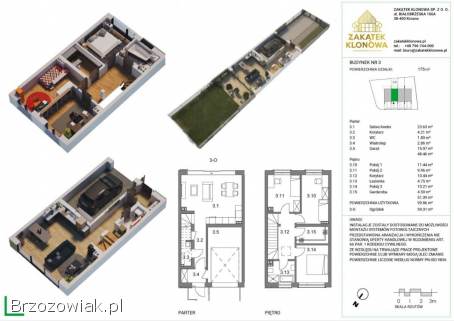Domy w zabudowie szeregowej Zakątek Klonowa