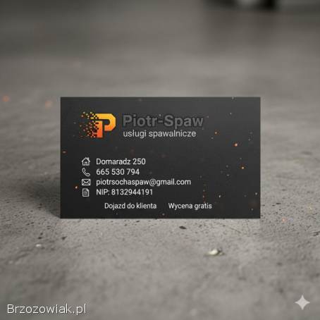 SPAWANIE MONTAŻ PROJEKT