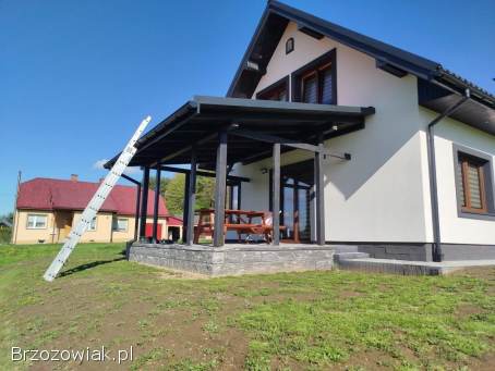 Wiaty,  konstrukcje drewniane