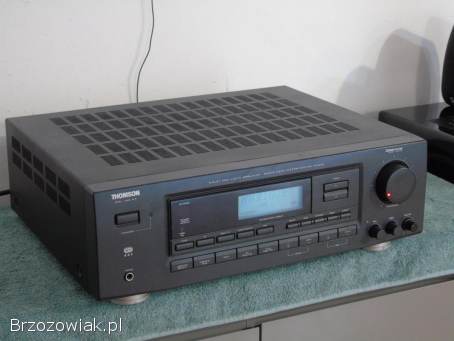 Wzmacniacz z radiem Thomson mocny i sprawny.  DOSTAWA