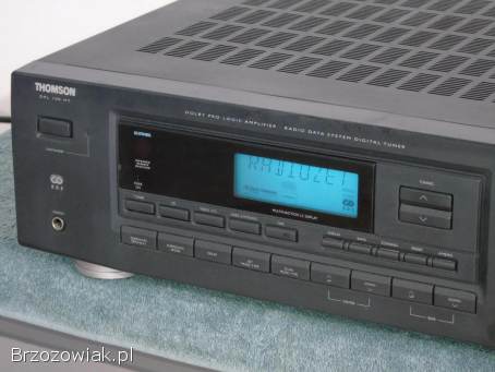 Wzmacniacz z radiem Thomson mocny i sprawny.  DOSTAWA