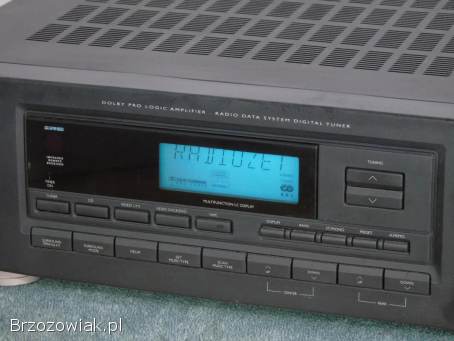 Wzmacniacz z radiem Thomson mocny i sprawny.  DOSTAWA