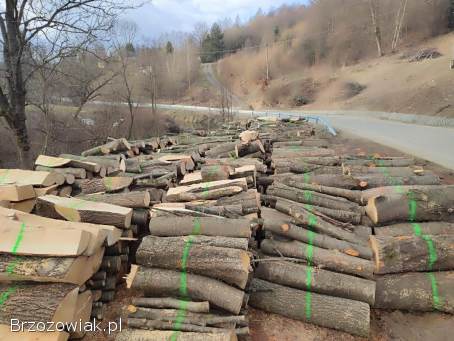 Drzewo opałowe jesion/czeresnia