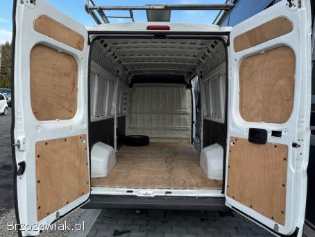 Peugeot Boxer 2.  2Hdi 110KM 2015r.  -  Gwarancja -  L3H2,  Klima,  Bagażnik dachowy