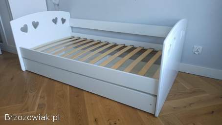 Łóżko dziecięce 80x160 białe
