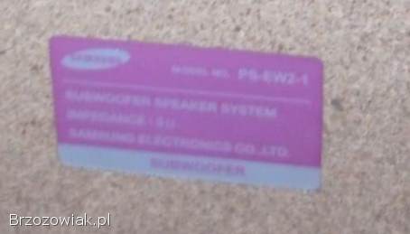 Subwoofer Samsung Ps-fw 2-1