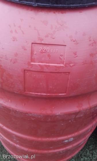 Beczki plastikowe spozywcze 220l,  250l